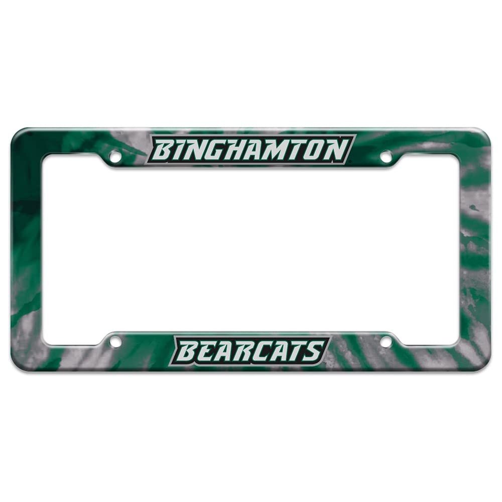 GRAPHICS & MORE Binghamton University Tie-Dye License Plate Tag Frame
