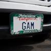 GRAPHICS & MORE Binghamton University Tie-Dye License Plate Tag Frame view 2