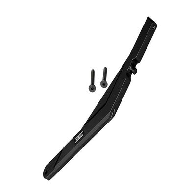 GPM For Losi 1/10 Lasernut U4 Tenacity LOS03028 Upgrade Parts Aluminum Rear Chassis Brace - 3Pc Set Black