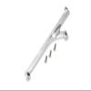 GPM For Losi 1:10 Lasernut U4 Tenacity LOS03028 / Tenacity DB Pro LOS03027V2 Upgrade Parts Aluminum Front Chassis Brace - 4Pc Set Silver view 1