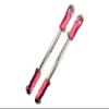 Aluminum + Stainless Steel Adjustable Front Steering Tie Rod For Arrma 1:5 KRATON 8S BLX/OUTCAST 8S BLX/KRATON EXB Roller - 2Pc Set Red view 1