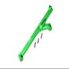 GPM For Losi 1:10 Lasernut U4 Tenacity LOS03028 / Tenacity DB Pro LOS03027V2 Upgrade Parts Aluminum Front Chassis Brace - 4Pc Set Green view 1