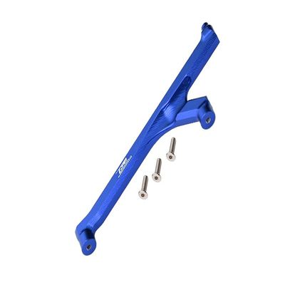 GPM For Losi 1:10 Lasernut U4 Tenacity LOS03028 / Tenacity DB Pro LOS03027V2 Upgrade Parts Aluminum Front Chassis Brace - 4Pc Set Blue