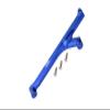 GPM For Losi 1:10 Lasernut U4 Tenacity LOS03028 / Tenacity DB Pro LOS03027V2 Upgrade Parts Aluminum Front Chassis Brace - 4Pc Set Blue view 1