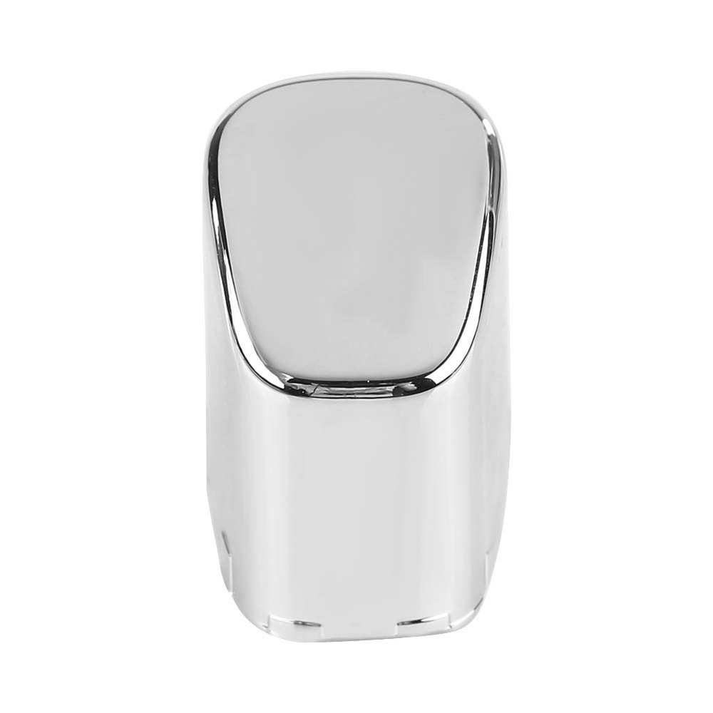 Handbrake Button Cover, Silver Car Handbrake Lever Parking Button Chrome Plated Electronic Handbrake Auto Parking Button Cover 6RD711333A