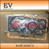 for KUBOTA V3300T V3300 V3300-DI overhaul rebuild kit piston ring head gasket view 4