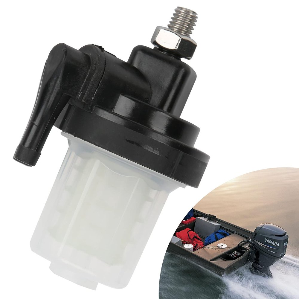 61N-24560-00-00 Fuel Filter Compatible with Yamaha Sierra Marine Outboard 9.9HP 15HP 20HP 25HP 30HP 40HP 55HP 48HP 50HP 55HP 60HP 70HP 75HP 90HP 2 4 stroke fuel filter 18-79910
