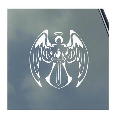 Archangel Michael Vinyl Sticker Decal Saint Michael the Taxiarch Christianity Judaism