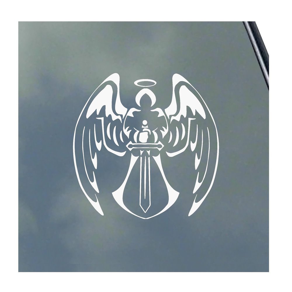Archangel Michael Vinyl Sticker Decal Saint Michael the Taxiarch Christianity Judaism