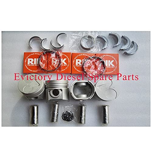 for KUBOTA V1902 engine repair overhual kit piston + ring kit + bearing set