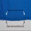 Weatherproof Max Jet Ski Cover Compatible with 2021 Yamaha Wave Runner GP 1800 R SVHO RED Color Trailerable Protects from Rain, Sun, and More! Includes Trailer Straps and Storage Bag view 4