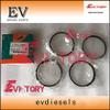 For KUBOTA V2607 V2607-DI crankshaft connecting rod bearing + piston ring set view 3