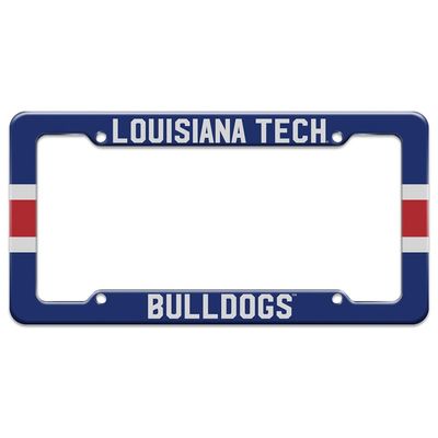 GRAPHICS & MORE Louisiana Tech Bulldogs Stripes License Plate Tag Frame