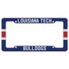 GRAPHICS & MORE Louisiana Tech Bulldogs Stripes License Plate Tag Frame view 1