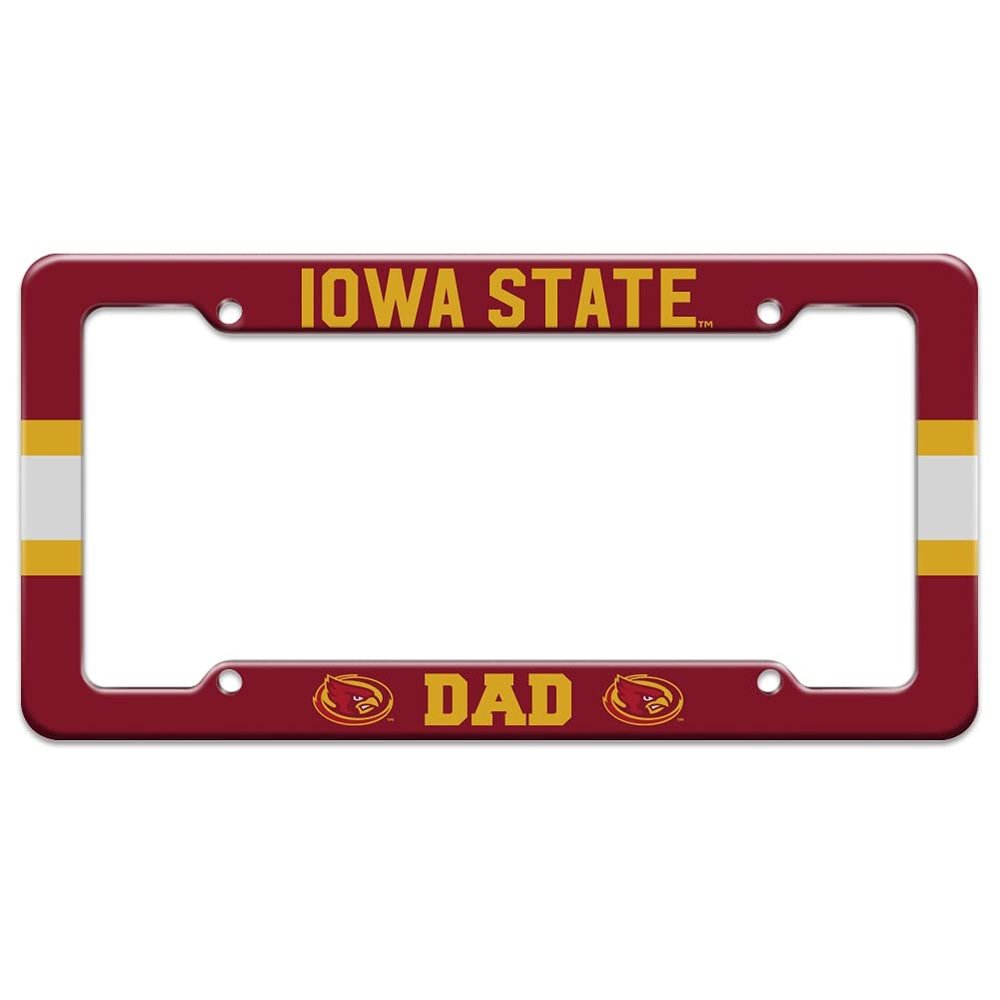 GRAPHICS & MORE Iowa State University Dad License Plate Tag Frame