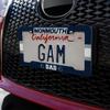 GRAPHICS & MORE Monmouth University Dad License Plate Tag Frame view 3