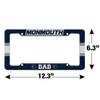 GRAPHICS & MORE Monmouth University Dad License Plate Tag Frame view 4