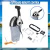 MotorCart Basics Single Outboard Remote Control Kit for Mercury 8M0059686 Top Mount Control Box Marine Boat Remote Control Box Single Binnacle Outboard Control Kit view 2