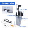 MotorCart Basics Single Outboard Remote Control Kit for Mercury 8M0059686 Top Mount Control Box Marine Boat Remote Control Box Single Binnacle Outboard Control Kit view 3