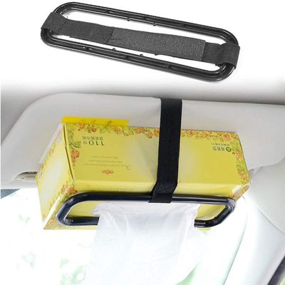 XTT Auto Accessories Car Sun Visor Tissue Paper Box Holder Universal Auto Seat Back Paper Napkin Seat Back Bracket