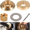Outboard Upgrade Propeller Installation Hardware Tools Kit Fits for Yamaha Outboard 150-300 HP, Includes Thrust Washer, Spacer, Washer, Nut and Cotter Pin, Comparable to OEM Part Number 6E5-45987-01 view 1