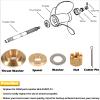 Outboard Upgrade Propeller Installation Hardware Tools Kit Fits for Yamaha Outboard 150-300 HP, Includes Thrust Washer, Spacer, Washer, Nut and Cotter Pin, Comparable to OEM Part Number 6E5-45987-01 view 3