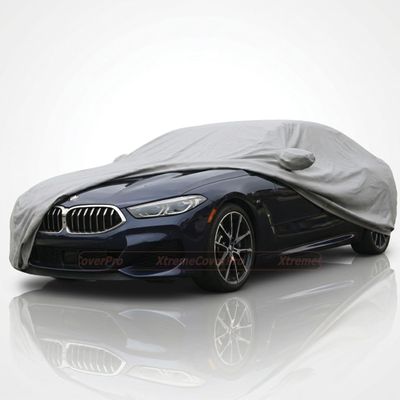 XTREMECOVERPRO Car Cover fit 2020 2021 2022 2023 2024 2025 BMW 840i M850i M8 Gran Coupe Pro Series Grey