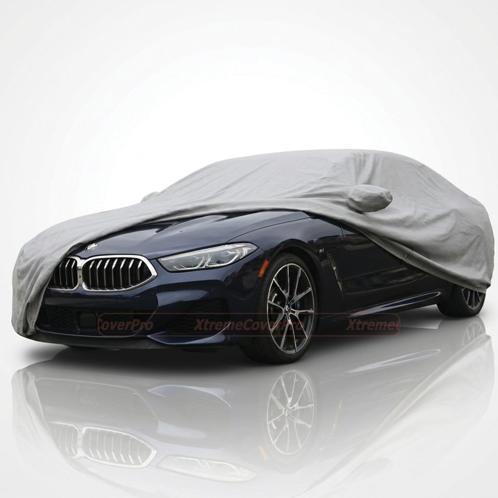 XTREMECOVERPRO Car Cover fit 2020 2021 2022 2023 2024 2025 BMW 840i M850i M8 Gran Coupe Pro Series Grey