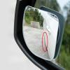 PAPABA 1 Pair Universal Auto Blind Spot Car Mirror Adjustable Wide Angle Side Rearview Blind Spot Mirror Frameless Convex Rear View Mirror Random view 3