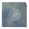 Shield Knot Vinyl Sticker Decal Norse Viking Asatru Thor Loki Runic Symbol view 1