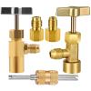 Boltigen R134A Can Tap, R134A Self-Sealing and Puncture Style Refrigerant Can Tap Valves with Refrigerant Tank Adapters for Refilling Automotive Air Conditioning Systems view 1