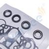 OVERSEE 6H4-W0001 Gear Box Gasket Kit for Yamaha Outboard Motor Parts 3 Cyliner Lower Unit Seal Kit 18-2792 40HP Replaces 6H4-W0001-21 view 3