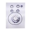 OVERSEE 694-W0001 Gear Box Gasket Kit for Yamaha Outboard Motor 25 HP Old Series 694-W0001-21 694-W0001-C2 Mariner 27-97058M view 2