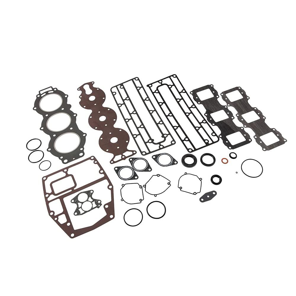 OVERSEE 6H1-W0001 Power Head Gasket Kit for Yamaha Outboard Motor 2T 90 HP 90ETXN 90TRP 90ETLJ 6H1-W0001-00 6H1-W0001-02