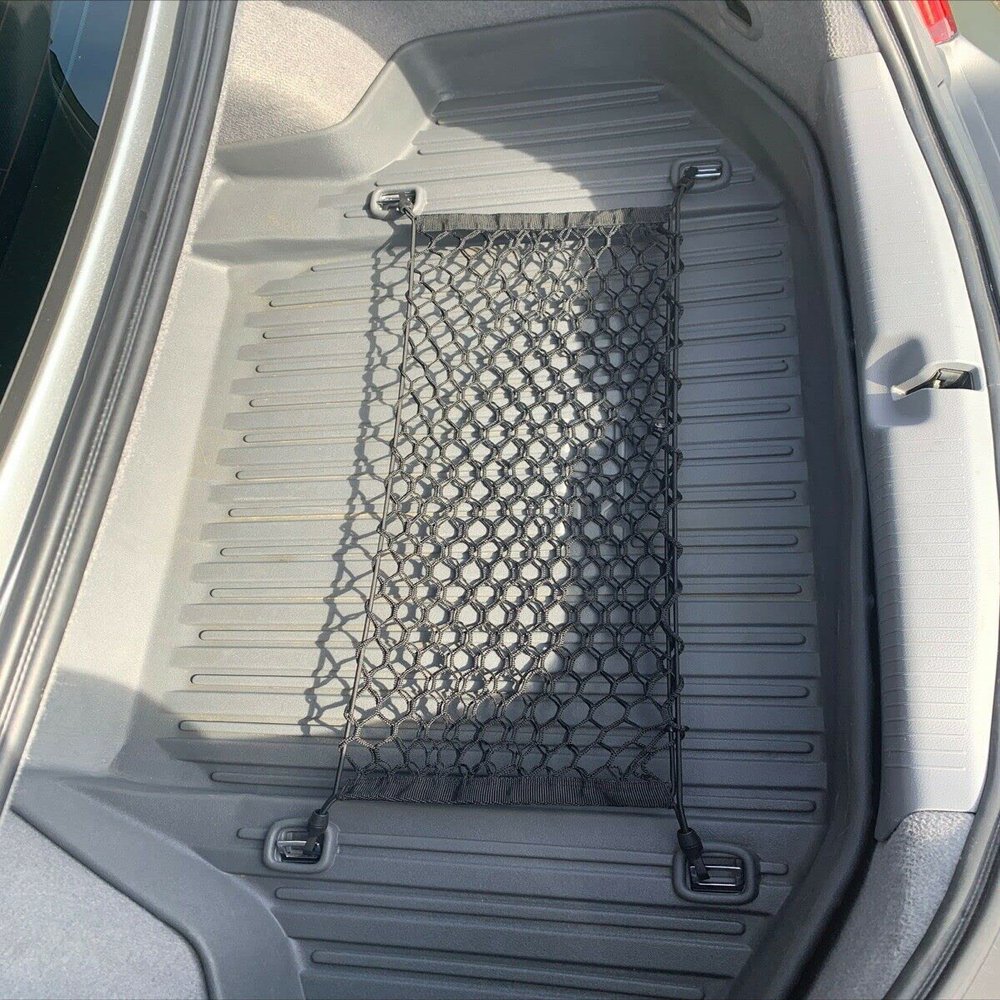Rear Trunk Organizer Cargo Net for Acura RLX 20142020 Floor Style Cargo Net for Sedan Premium Mesh Elastic Car Trunk Organizer Vehicle Carrier Storage Compatible with Acura RLX