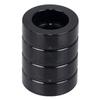 YDLMT Motorcycle Heel Shifter Eliminator Shaft Spacer Black for Harley Electra Glide FLHT FLHX Freewheeler FLRT Road Glide Special FLTRXS Road King Classic FLHRC 1980-2023 view 2