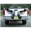 GRAPHIX EXPRESS T47 American Flag Eagle Tailgate WRAP Vinyl Graphic Decal Sticker F150 F250 F350 Ram Silverado Sierra Tundra Ranger Frontier Titan Tacoma 1500 2500 3500 Bed Cover view 1