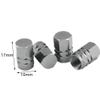 4pcs Tire Stem Caps Wheel Covers Car Dustproof Tire Cap Hexagon Shape view 2