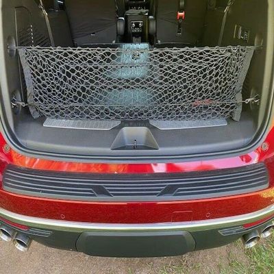 EACCESSORIES EA Trunk Organizer Cargo Net for Cadillac Escalade 2015-2025 Envelope Style Cargo Net for SUV Premium Mesh Car Trunk Organizer Vehicle Carrier Storage Compatible with Caddy Escalade