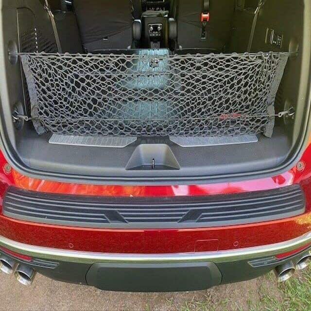 EACCESSORIES EA Trunk Organizer Cargo Net for Cadillac Escalade 2015-2025 Envelope Style Cargo Net for SUV Premium Mesh Car Trunk Organizer Vehicle Carrier Storage Compatible with Caddy Escalade