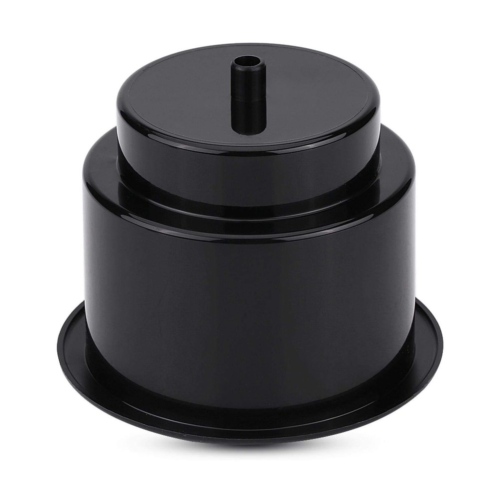 Cup Holder Insert, Universal Plastic Drink Cup Bottle Holder Insert with Insert Drain Hole for Marine Boat Yacht Car RV(Black)