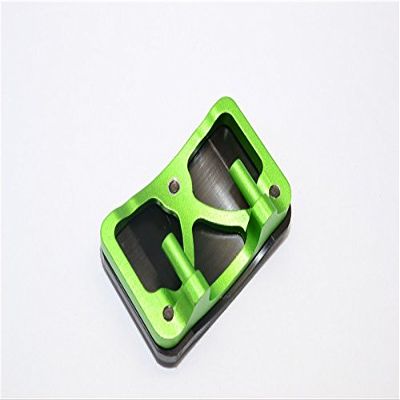 Aluminum+Plastic Front/Rear Axle Protector Mount for 1/10 Vaterra K5 Blazer Ascender - 1 Set Green