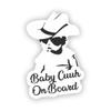 Baby Cuuh On Board Sticker 5 in Cuh Mexico Bumper Decal Car Auto Window Laptop view 1