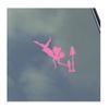 Fairy Flying with Mushroom Vinyl Sticker Decal Nature Forest Fey Fae Celtic Myth view 1