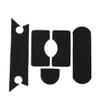 Cyrank 5pcs Strong Adhesive Helmet Sticker, DIY Helmet Stickers view 1