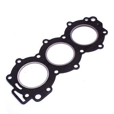OVERSEE 6J8-11181 Cylinder Head Gasket for Yamaha Outboard Motor 25-30 HP 3cyl 6J8-11181-00