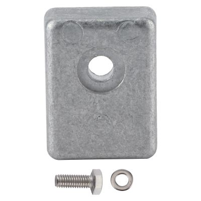 Outboard Anode, Outboat Block Anode Block 41106ZW9000 Fit for Outboard Lower Unit BF25 / BF30 / BF8