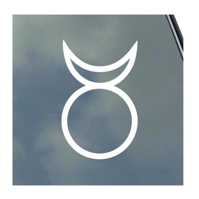Horned God Vinyl Sticker Decal Wicca Pagan Celtic Witchcraft Neopaganism Male