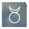 Horned God Vinyl Sticker Decal Wicca Pagan Celtic Witchcraft Neopaganism Male view 1