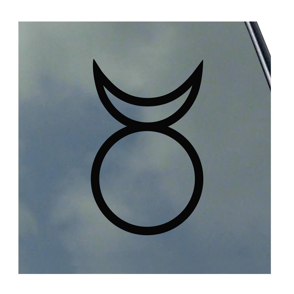 Horned God Vinyl Sticker Decal Wicca Pagan Celtic Witchcraft Neopaganism Male
